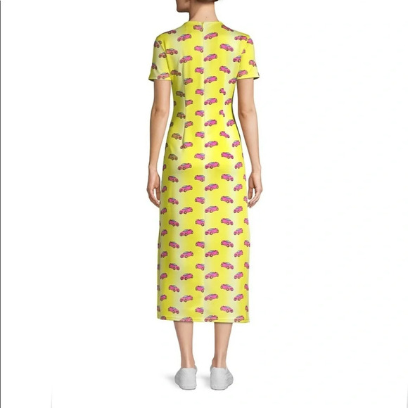 Hayley Elsaesser x Barbie  Car Print Maxi T-Shirt Dress XS - Picture 4 of 13